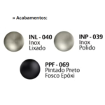 Conjunto de fechadura 892 - La Fonte - Imagem 2